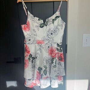 Trixxi Floral Sleeveless Dress